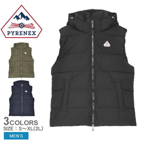 ピレネックス ダウンベスト メンズ スプートニック ミニ リップストップ ベスト PYRENEX H...