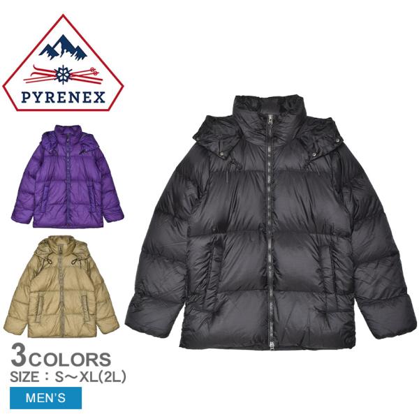 ピレネックス ダウンジャケット メンズ シフト フーデッド リップストップ PYRENEX HMY0...