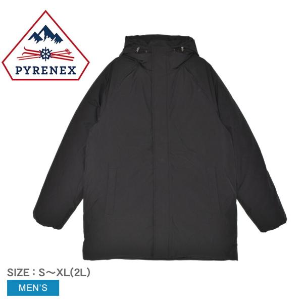 ピレネックス ダウンジャケット メンズ PYRENEX HMY025 ブラック 黒 ウェア アウター...