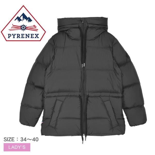 ピレネックス ダウンジャケット レディース PYRENEX HWY045 ブラック 黒 アウター ウ...