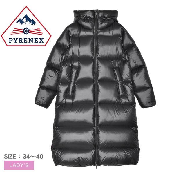 ピレネックス ダウンジャケット レディース PYRENEX HWY046P ブラック 黒 アウター ...