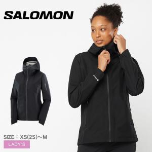 送料無料 サロモン ジャケット レディース アウトライン ゴアテックス 2.5L ジャケット SALOMON LC1859600 アウター 上着｜z-mall