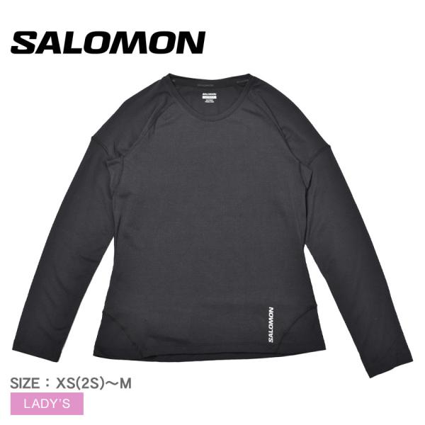 サロモン 長袖Tシャツ レディース CROSS RUN LS TEE SALOMON LC18768...
