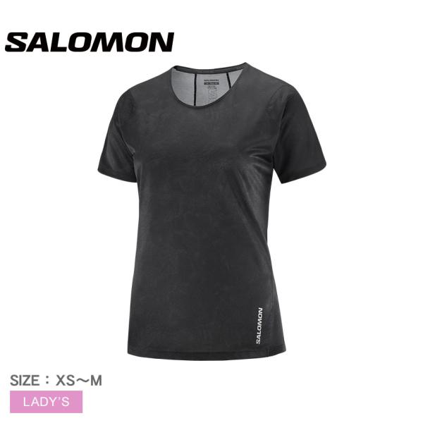 送料無料 サロモン Tシャツ レディース センス エアロ SS Tシャツ W SALOMON LC2...