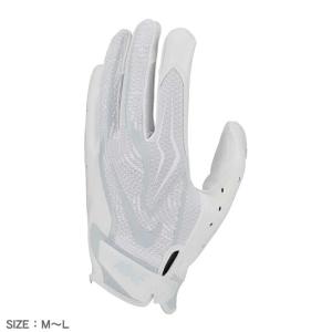 ナイキ アメフト用品 ユニセックス NIKE FB0005 ホワイト 白 ナイキ フットボール アメフト レシーバー ワイドレシーバー用 キャッチグローブ トレーニング