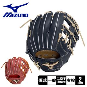 ミズノ プロモデル 野球グローブ 右投げ用 ネイビー ミズノ（MIZUNO）（メンズ）軟式用グラブ 投手用 野球グローブ