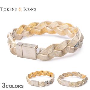 トークン＆アイコン ブレスレット Tokens＆Icons 73AN 73D 73Y ベージュ ブル...