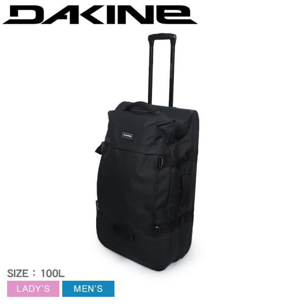 ダカイン キャリーバッグ メンズ レディース DAKINE BE237026 ブラック 黒 100リ...