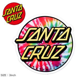 サンタクルーズ ステッカー SANTA CRUZ スケートボード タイヤ ストリート（ネコポス配送）