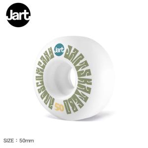 ジャート スケートボード ウィール メンズ レディース WOODSTOCK 50mm 102A ウィール パック JART SKATEBOARDS JAWH0022A001 白｜z-mall