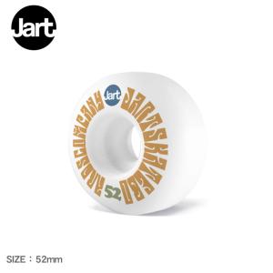 ジャート スケートボード ウィール メンズ レディース WOODSTOCK 52mm 102A ウィール パック JART SKATEBOARDS JAWH0022A003 白｜z-mall