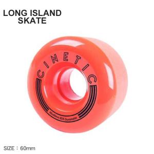 ロングアイランドスケート ウィール メンズ レディース キネティック ネビュラ ウィール 60×40MM 82A LONG ISLAND SKATE レッド｜z-mall