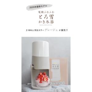 最新モデル 電動 かき氷器 とろ雪 ふわふわ ...の詳細画像1