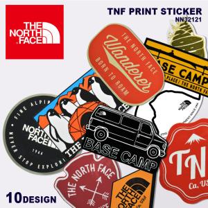 ザ ノースフェイス シール THE NORTH FACE TNF PRINT STICKER