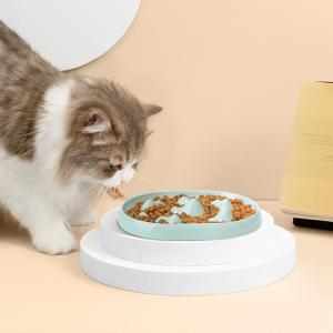 猫　食器　フードボウル　餌入れ　早食い防止　おしゃれ　かわいい　猫食器　｜z-nishiki