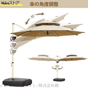ガーデンパラソル パラソル 大型 風に強い (...の詳細画像2