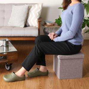 スツール 収納 ボックス イス いす 椅子 オ...の詳細画像1