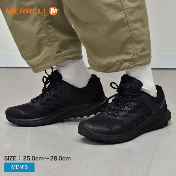 メレル ハイキングシューズ メンズ ノヴァ 靴 ブラック 黒 MERRELL NOVA3 06759...