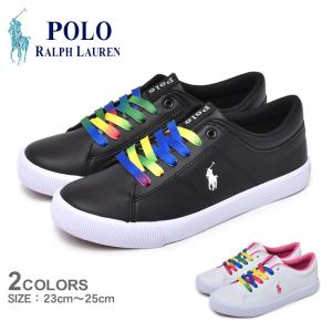 ポロ ラルフローレン スニーカー レディース キッズ ジュニア 子供 ELMWOOD POLO RALPH LAUREN RF103132 RF103131 ホワイト 白｜z-sports