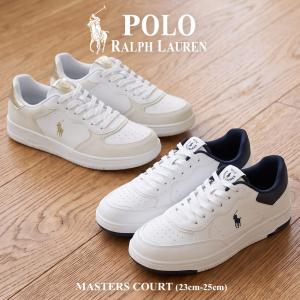ポロ ラルフローレン スニーカー レディース MASTERS COURT POLO RALPH LAUREN RL04878104 RL05003101 RL03432103 ホワイト 白
