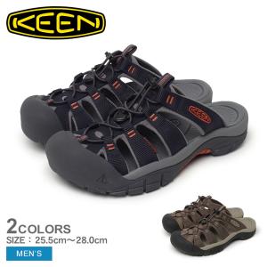 キーン スポーツサンダル メンズ ニューポート スライド KEEN 1027300 1027301 ブラック 黒 ブラウン 茶 ブランド スポーティー｜z-sports