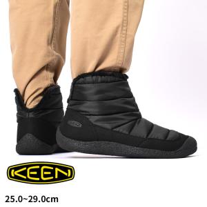キーン ブーツ メンズ ハウザー フォールド ダウン KEEN 1027947 ブラック 黒 シューズ 靴 ブランド シンプル アウトドア 人気