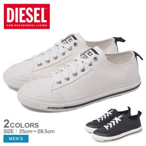ディーゼル スニーカー メンズ S-アスティコ ロウカット DIESEL Y01873-PR012 ブラック 黒 ホワイト 白 シューズ ローカット 靴｜z-sports