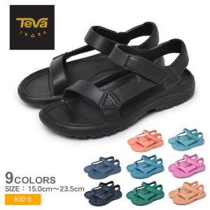 テバ サンダル キッズ ジュニア 子供 ハリケーンドリフト TEVA 1124072C ブラック 黒 ネイビー 紺 テヴァ ストラップサンダル 海 爆買