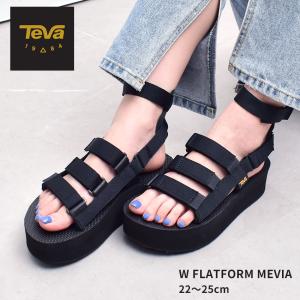 テバ サンダル レディース W フラットフォーム メビア TEVA 1116810 ストラップサンダル スポーツサンダル 厚底 爆買