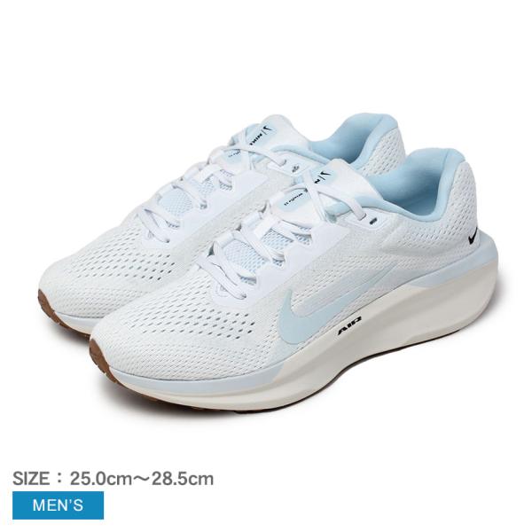 ナイキ ランニングシューズ メンズ エアウィンフロー11 NIKE FJ9509 ブルー 青 シュー...