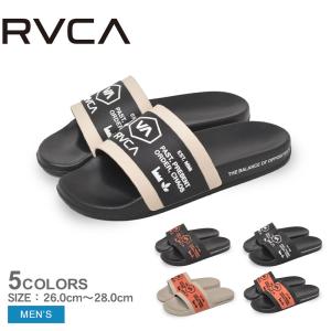 ルーカ サンダル メンズ チェインメイルシャワースライド RVCA BE041971 マリンスポーツ カジュアル｜Z-SPORTS ヤフーショッピング店