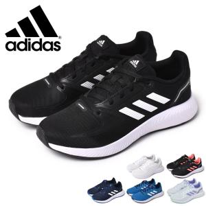 アディダス ランニングシューズ レディース キッズ ジュニア 子供 コア ファイト K ADIDAS LEO91  靴 紺