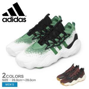 アディダス バスケットボールシューズ メンズ トレイ・ヤング 3 ロー ADIDAS MDT90 ホワイト 白 グリーン 緑 靴 シューズ バスケ｜z-sports