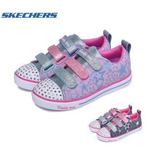 スケッチャーズ SKECHERS スニーカー キッズ S LIGHT SPARKLE LITE STARS THE LIMIT 314036L 靴 シューズ 子供 ジュニア ベルクロ 冬