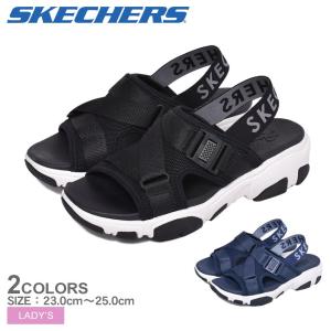 スケッチャーズ サンダル レディース ダディ オ ディブズ SKECHERS 163051 ブラック 黒 オフィス シンプル カジュアル おしゃれ｜z-sports