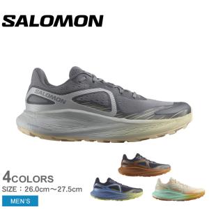 送料無料 サロモン ランニングシューズ メンズ GLIDE MAX TR SALOMON L47045300 L47120300 L47120400 L47120500 黒 グレー 靴 青｜z-sports