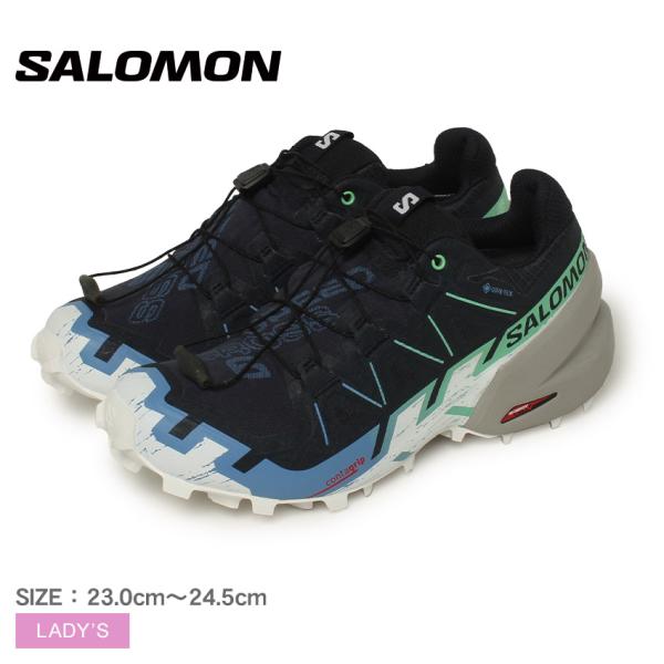 サロモン トレイルランニングシューズ レディース SPEEDCROSS 6 GORE-TEX SAL...