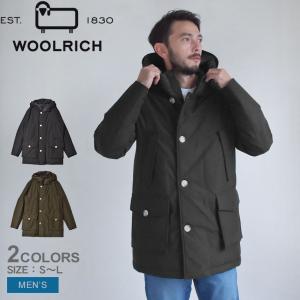 ウールリッチ ダウンジャケット メンズ アークティックパーカー WOOLRICH WOOU0483 ブラック 黒 グリーン 緑 アウター 上着 防風｜z-sports