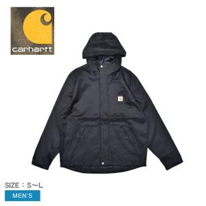 送料無料 カーハート ジャケット メンズ ストームディフェンダールーズジャケット CARHARTT 103510 黒 上着 羽織 長袖 防水 タフ｜z-sports