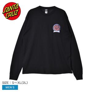 サンタクルーズ 長袖Tシャツ メンズ ティル ザ エンド ハンド ロングスリーブ Tシャツ SANTACRUZ 44155579 黒 ロンT 送料無料｜Z-SPORTS ヤフーショッピング店