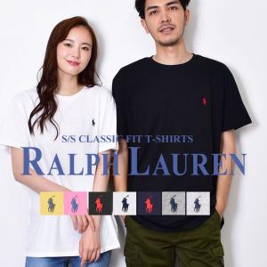 （ゆうパケット可）ポロ ラルフローレン 半袖Tシャツ メンズ レディース クラシックフィット POLO RALPH LAUREN 710624699 710656129｜z-sports