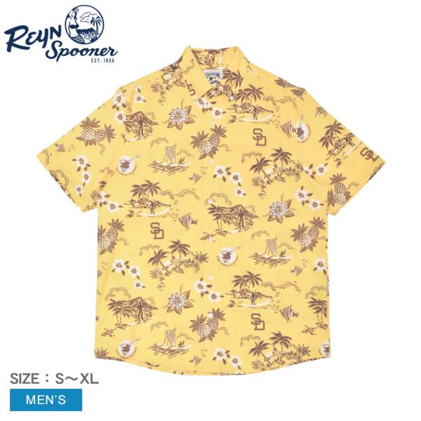 レインスプーナー 半袖シャツ メンズ SAN DIEGO PADRES COOPERSTOWN PE...