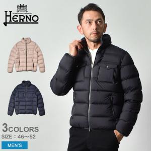 ヘルノ ダウンジャケット メンズ ピウム ジュポット ジャケット HERNO PI000872U-12403 ブルー 青 ネイビー 紺 アウター 上着 黒｜z-sports