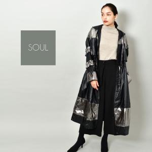 ソウル アウター レディース トレンチコート SOUL 30376 ブルゾン ジャケット 長袖 ロングスリーブ 羽織 送料無料｜z-sports