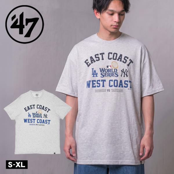 （ネコポス配送） 47 ブランド 半袖Tシャツ メンズ MLB WORLD SERIES DUELI...