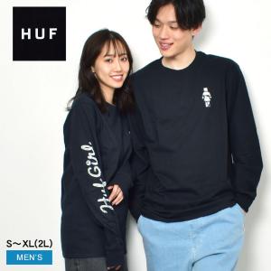 ハフ 長袖Tシャツ メンズ クローム ロング スリーブ HUF TS02046 CRAILTAP クレイルタップ｜z-sports