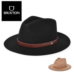 送料無料 ブリクストン 帽子 メンズ レディース MESSER FEDORA BRIXTON 10763 黒 ユニセックス ハット シンプル｜z-sports