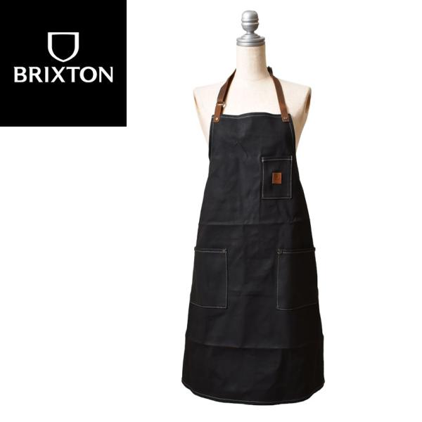ブリクストン エプロン DONE PROPER APRON BRIXTON 05412 黒 キッチン...