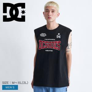 （ゆうパケット可） DCシューズ タンクトップ メンズ 24 TEAM SLEEVELESS タンクトップ DCSHOECOUSA DSL242018 ブラック 黒 トップス ノースリーブ｜z-sports