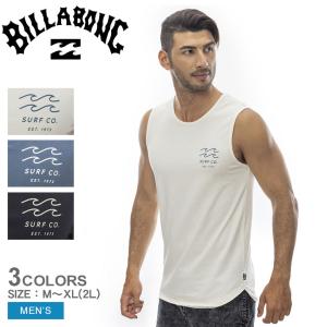 （ゆうパケット可） ビラボン タンクトップ メンズ ONE TIME BILLABONG BE011350 ベージュ ブラック 黒 ノースリーブ インナー トップス プリント 海｜z-sports